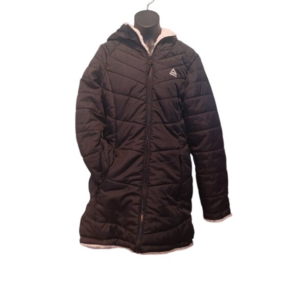 Reebok XS Reversible Puffer/Sherpa Jacket ( 5062) - Picture 2 of 9